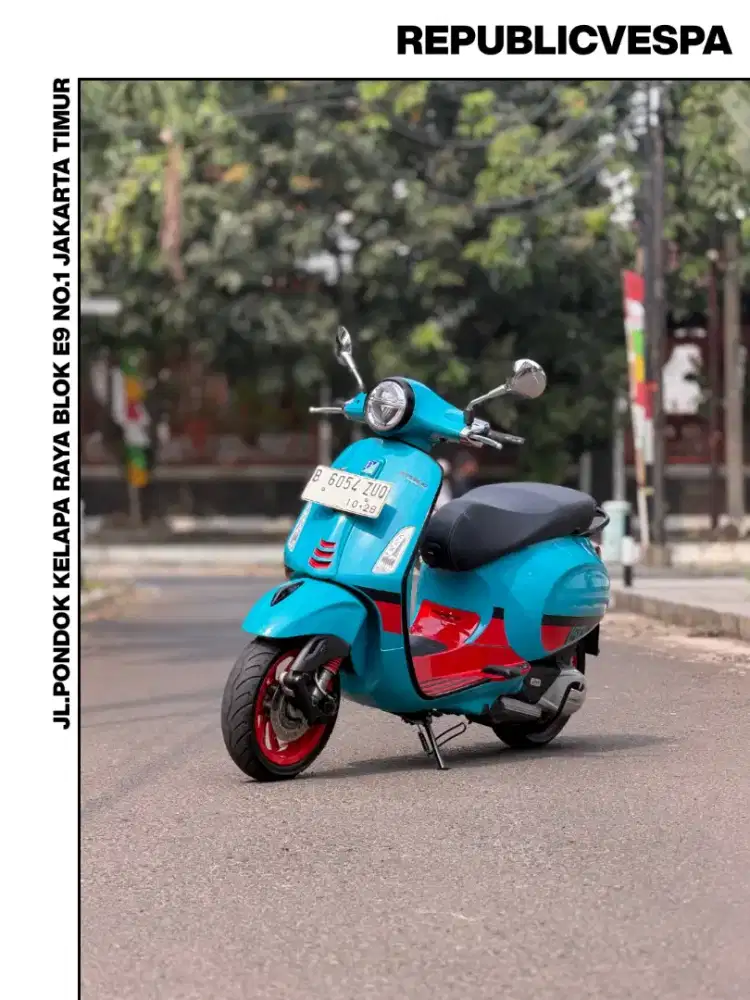 JUAL VESPA PRIMAVERA VIBE COLOR 150 IGET ABS LED TH 2023 LIMITED