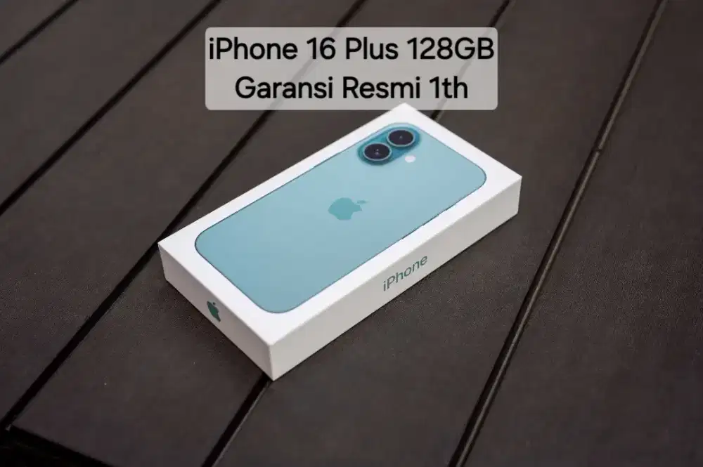 BNIB IPHONE 16 PLUS 128GB IBOX SEGEL BOX NEW TT BT PRO