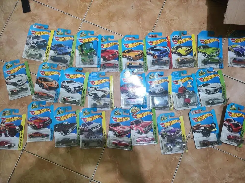 Hotwheels borongan 26 pcs