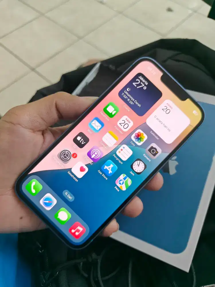 iPhone 13 256 Bea Cukai Fullset