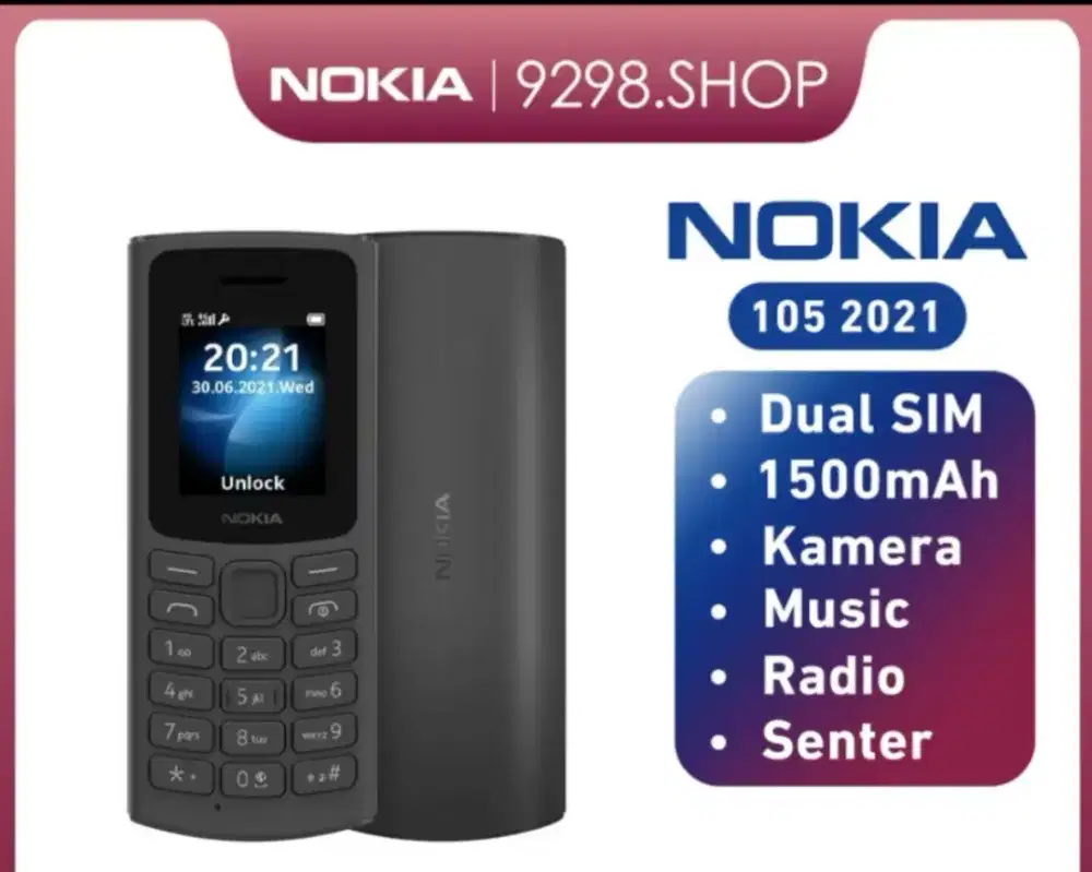 Nokia tt 105 keluaran terbaru masih segel