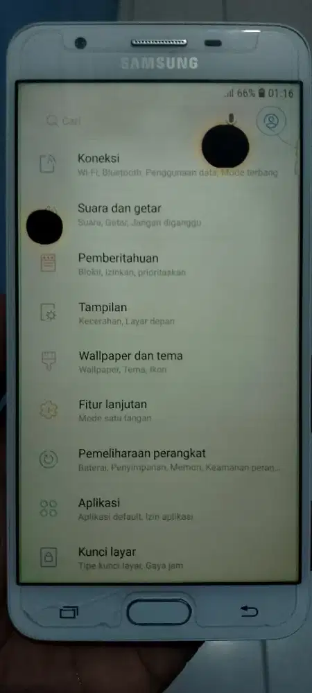 Samsung galaxy J7 prime jadul