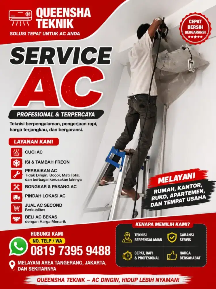 Jasa service/Cuci AC