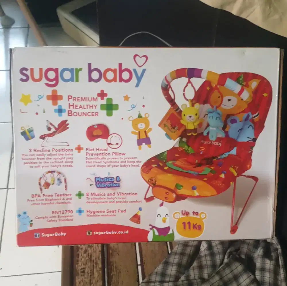 bouncer premium sugar baby