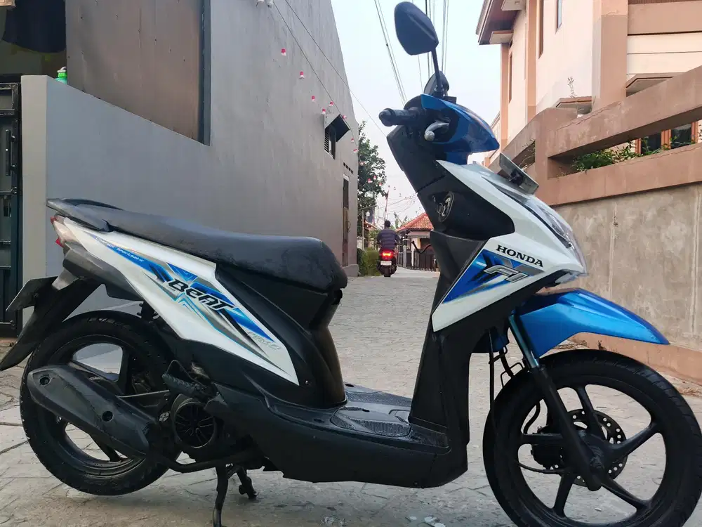 Honda beat Fi esp 2015 stater halus bodi mulus terawat