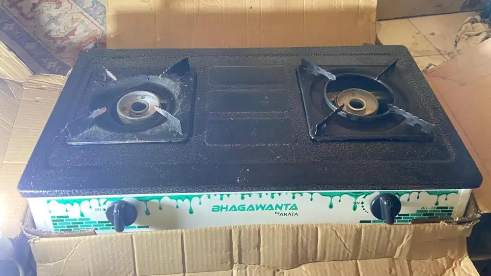 Di Jual Kompor Gas Dua Tungku Bhagawanta By Arata (Model BG-28)