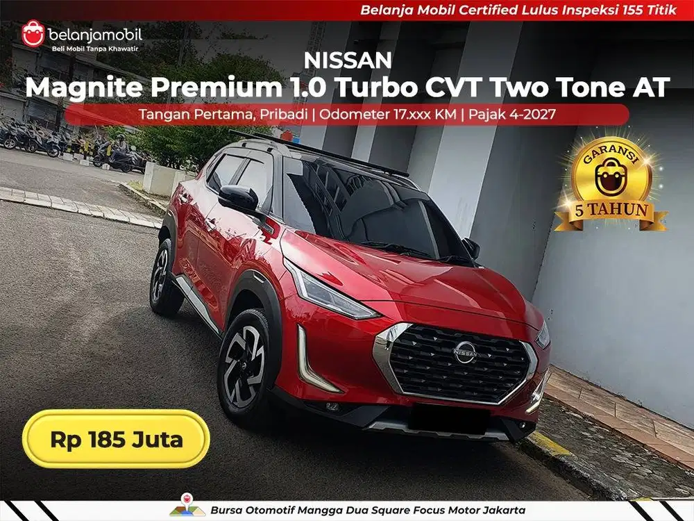[ GARANSI 5TH ] Nissan Magnite Premium 1,0 Turbo Two Tone 2024/2025