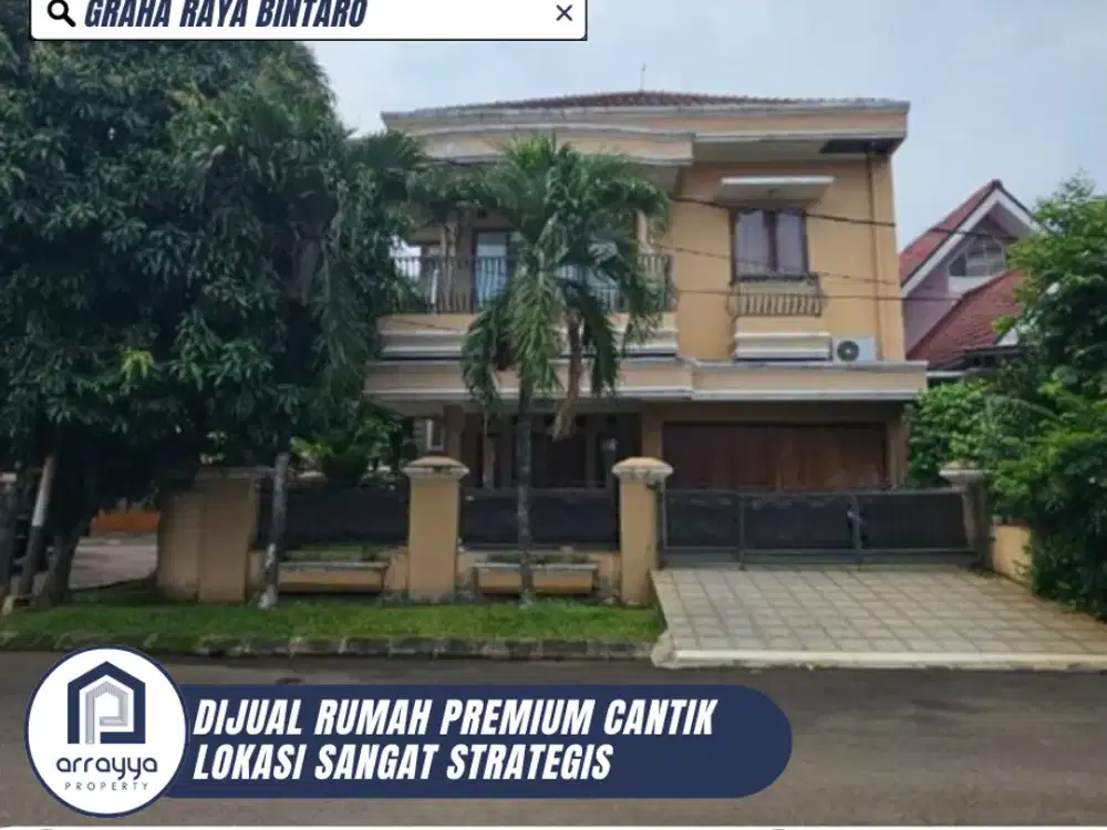 DIJUAL RUMAH CANTIK PREMIUM SIAP HUNI DI GRAHA RAYA BINTARO (DM104)