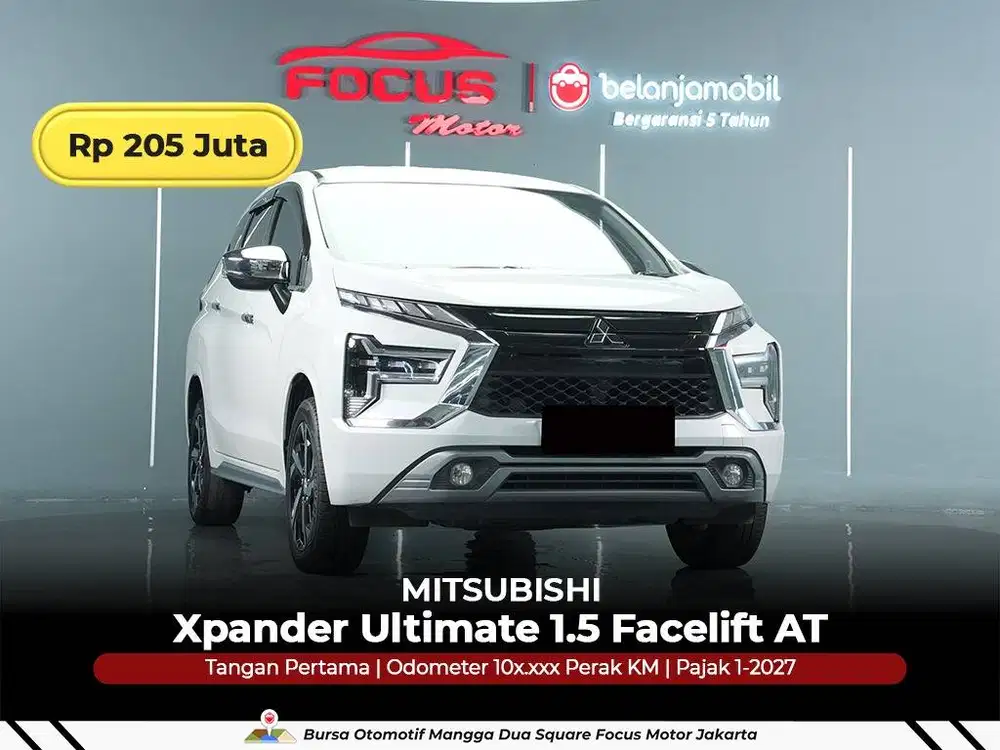 [ GARANSI 5TH ] Mitsubishi Xpander Ultimate 1,5 Facelift AT 2021/2022