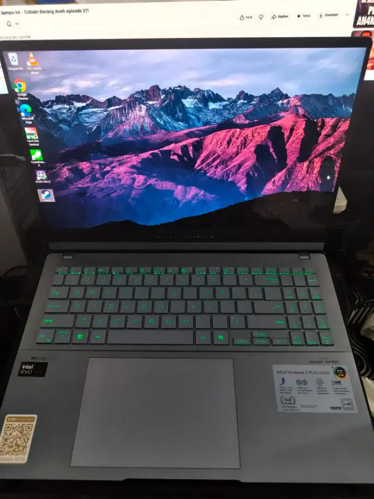Jual Laptop Asus Vivobook S15 Oled Ultra 7 Ram 16 GB SSD 1 TB