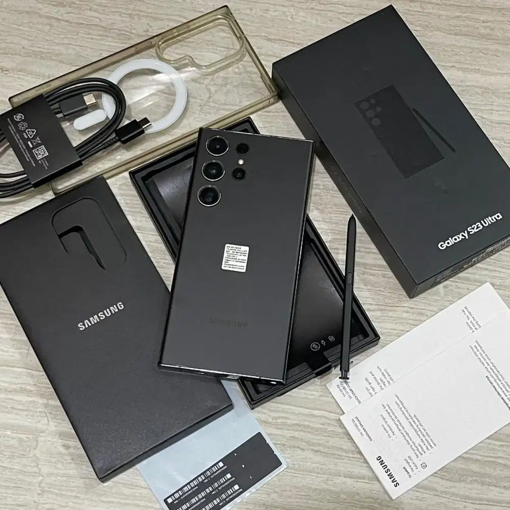 Samsung Galaxy S23 ULTRA 12/512GB Resmi SEIN Fullset Ada Minus MURAH