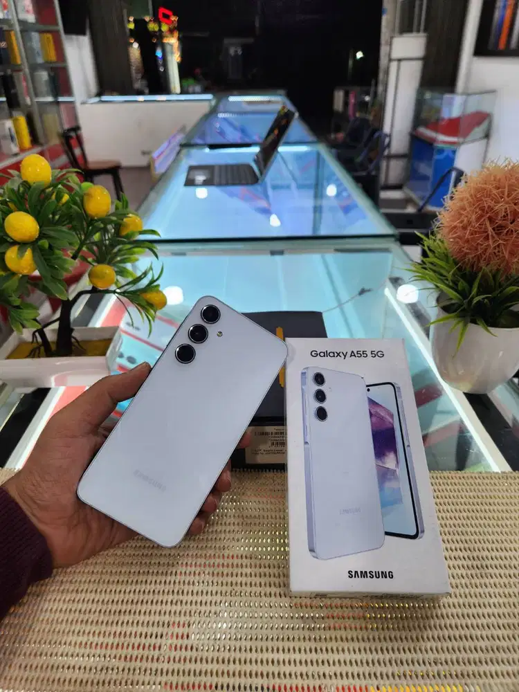 Samsung A55 5G Ram 8+8Gb/ 256Gb Fullset Mulus Like New Original 100%
