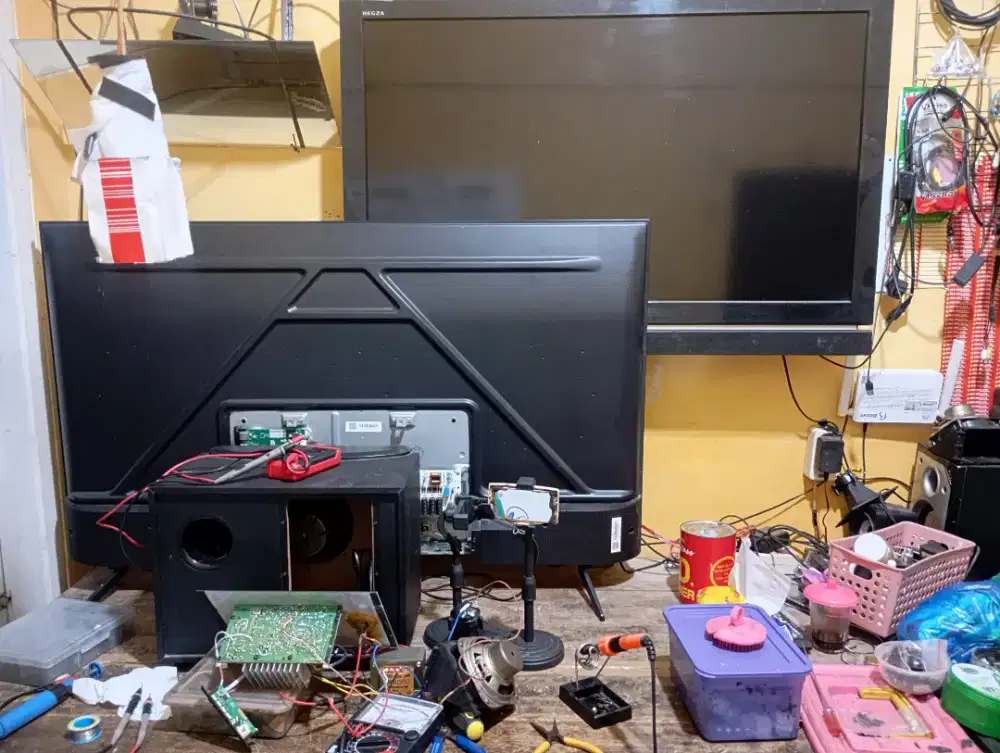 SERVICE TV,MESIN CUCI 1 & 2 TABUNG,KULKAS,WATER HEATER ,DLL