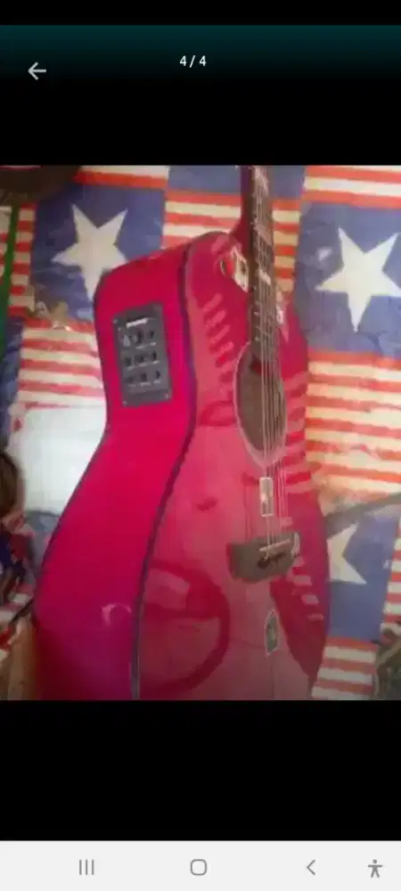 Gitar kaca blackpink limited edition