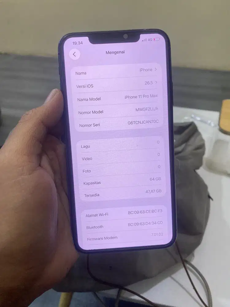 IPHONE 11 PROMAx 64GB ALLOPERATOR