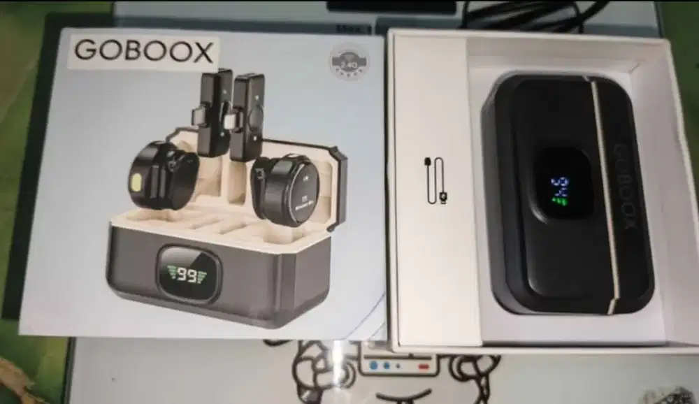 Microfon Goboox Original – Suara Jernih & Siap Pakai
‎
