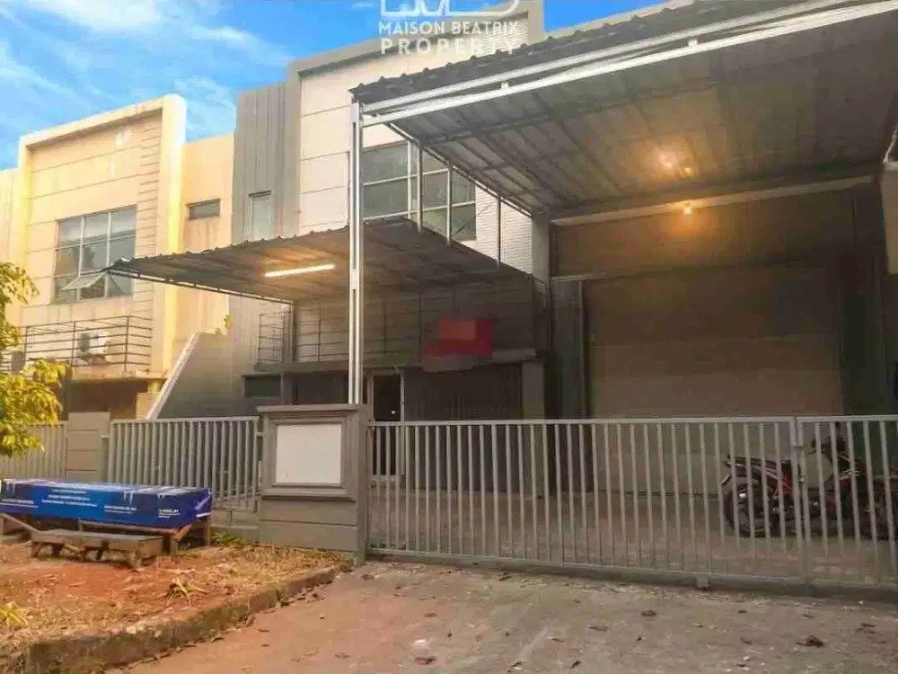 di sewakan gudang fi taman tekno BSD