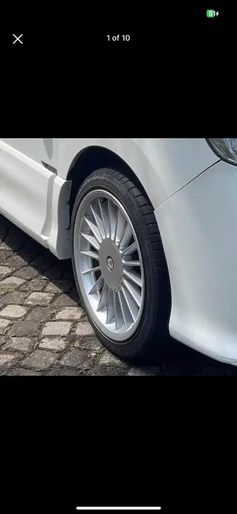 R18 Velg Alpina double pcd cocok untuk serena crv xtrail