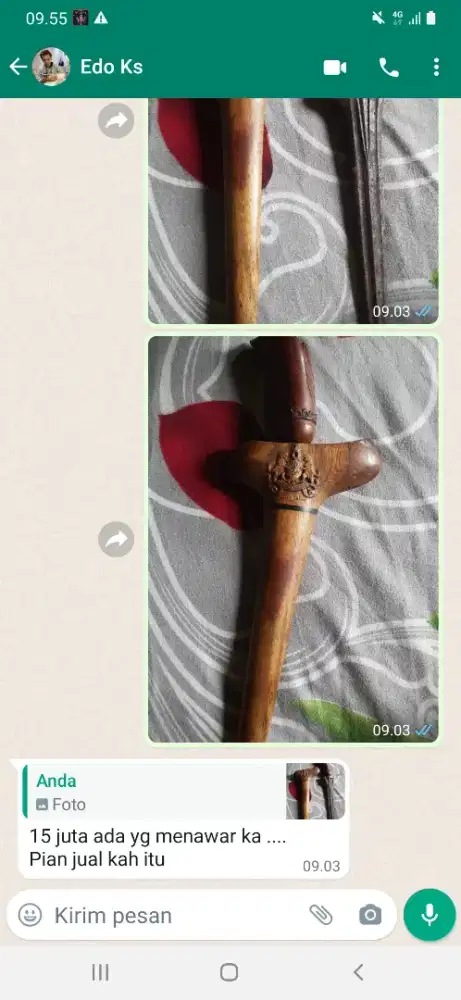 Keris sampana kesultanan banjar