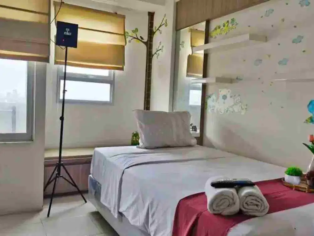 PUNCAK KERTAJAYA TERMURAH ‼ Apartemen Studio Furnish dekat ITS Sukolilo