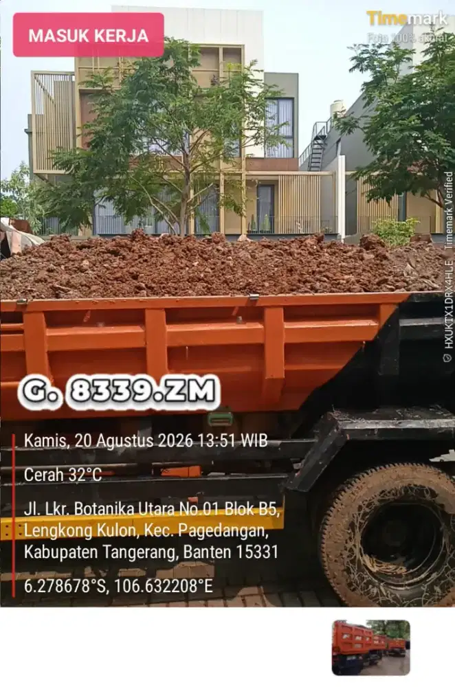 Jasa urugan puing tanah dan buang sampah