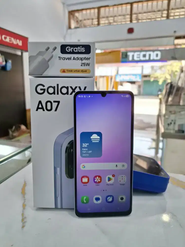Samsung A07 ram 4+4/64gb garansi on 2027