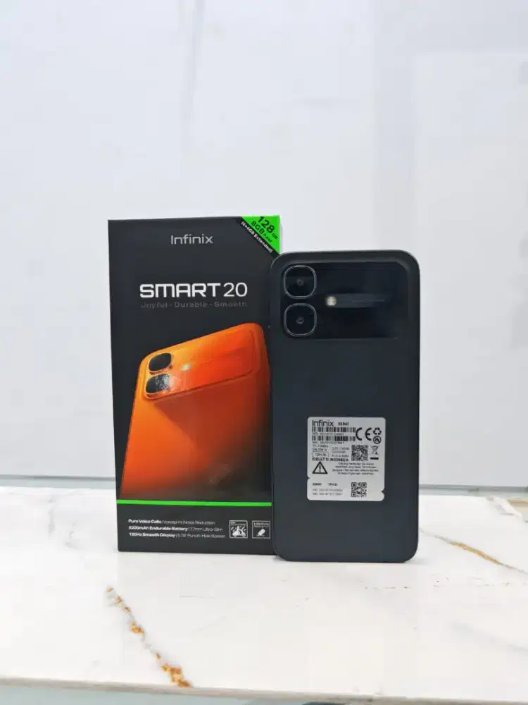 Infinix smart 20 ram 4+8/128gb garansi on 2027