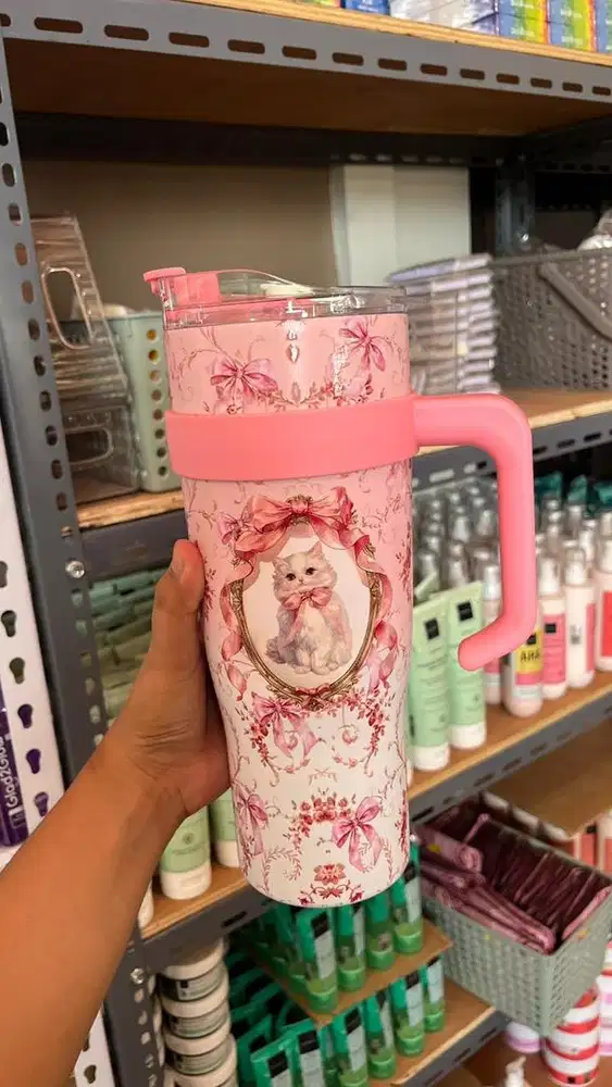 tumbler kucing stainless 1200ml
