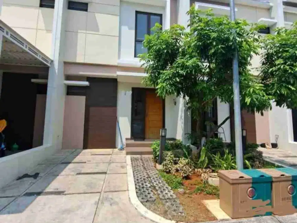 Disewakan rumah burgendy Summarecon bekasi siap huni bebas banjir