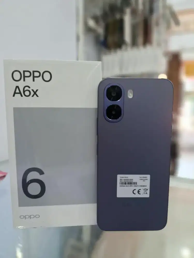Oppo a6x ram 4+4/64gb lengkap
