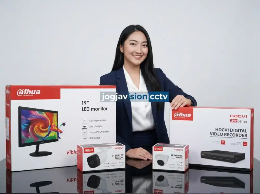Paket cctv murah dahua full hd jamin jernih gratis pasang