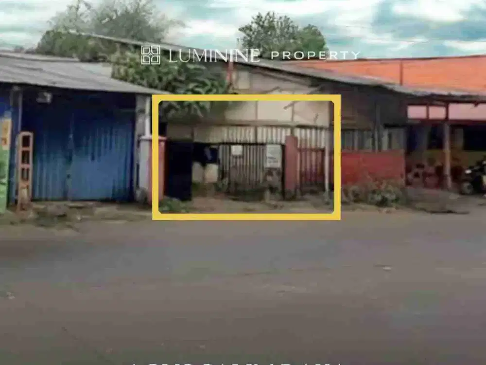 DIJUAL KAVLING PINGGIR JALAN RAYA AGUS SALIM BEKASI SANGAT KOMERSIL BISA UTK USAHA BEBAS BANJIR