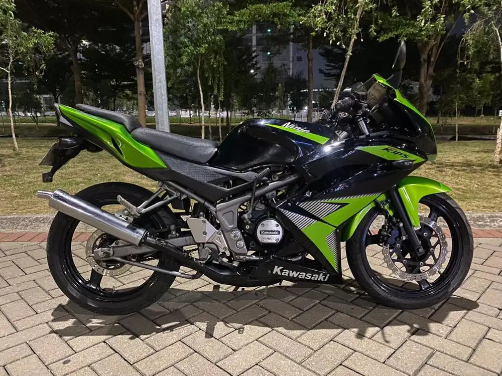 Ninja rr 2015 gres sperti baru plat z
