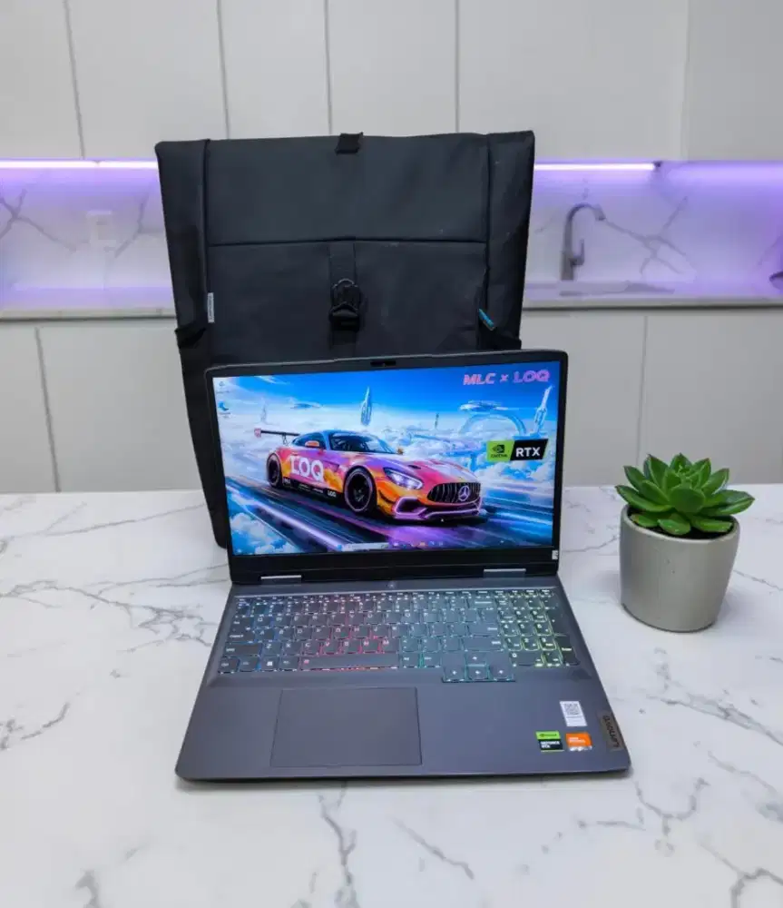 LENOVO LOQ 15 RYZEN 7 7840HS LIKE NEW [RAM 8GB SSD 512GB RTX 3050 6GB]