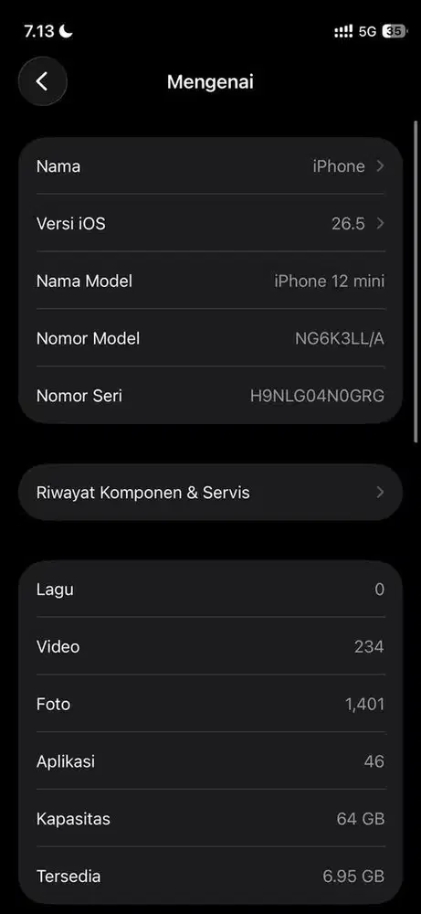 jual iphone 12 mini