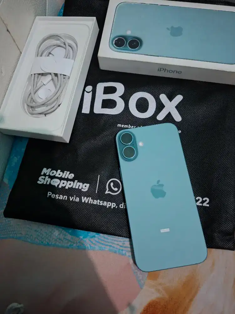 Iphone 16 plus 256gb ibox bh 100%