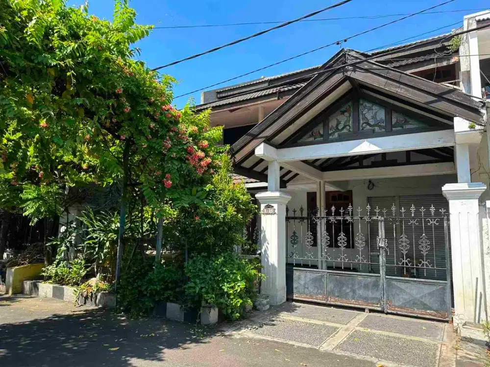 MURAH !! DIJUAL, RUMAH SECOND,MINOR RENOV, LEBAR 10, RUNGKUT ASRI
