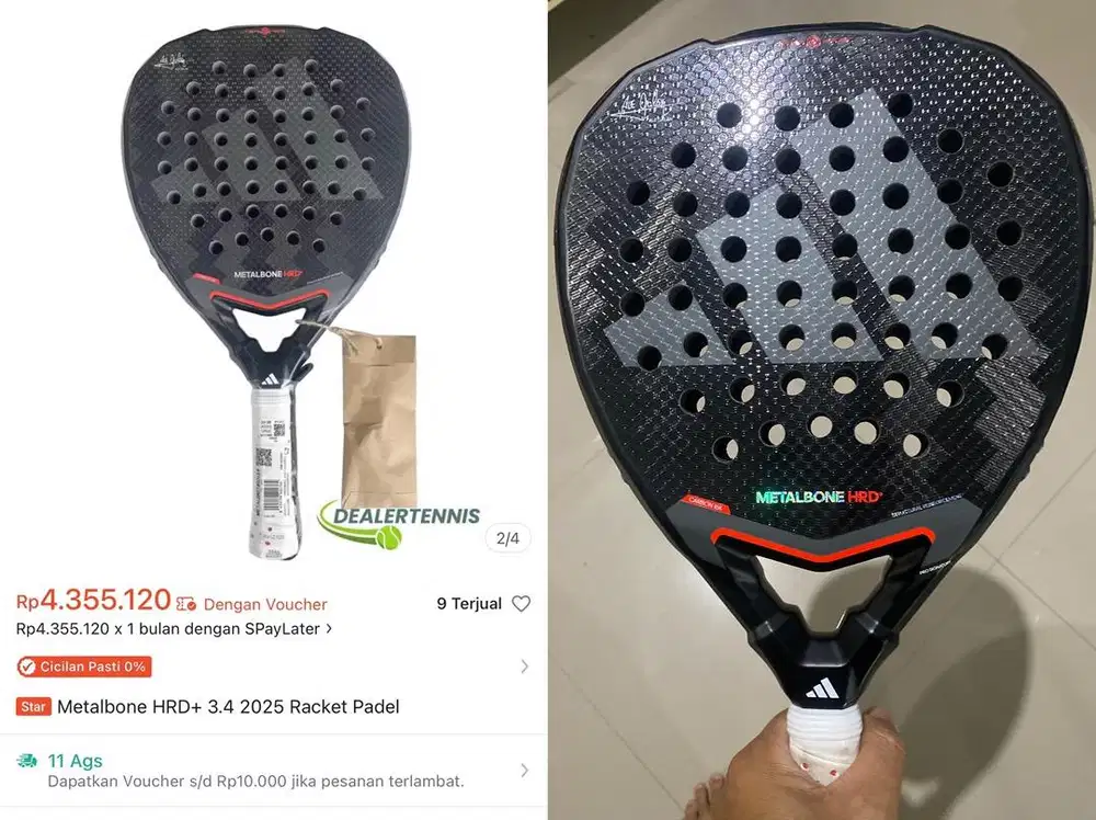 Adidas Metalbone HRD+ 3.4 2025 | Baru 1 Minggu