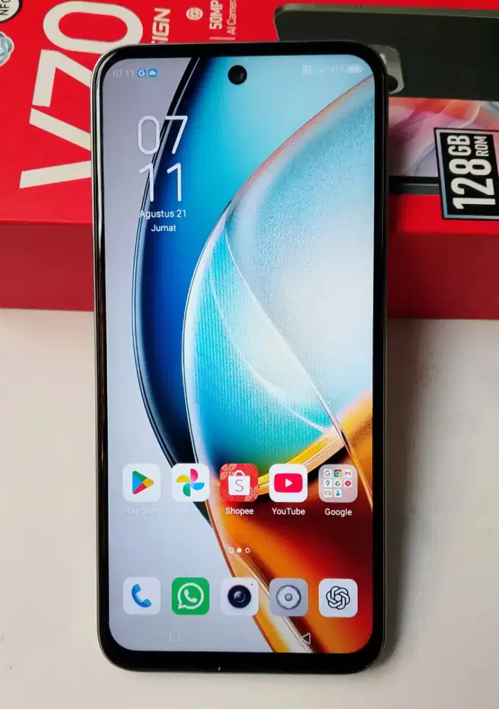 Nubia A70 ram 8+8/128 Fullset msh garansi