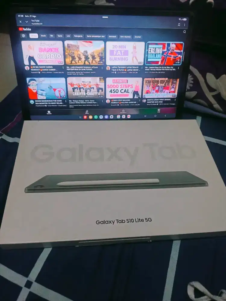Jual Samsung galaxy tab S10 lite 5G, kondisi masih bagus semua