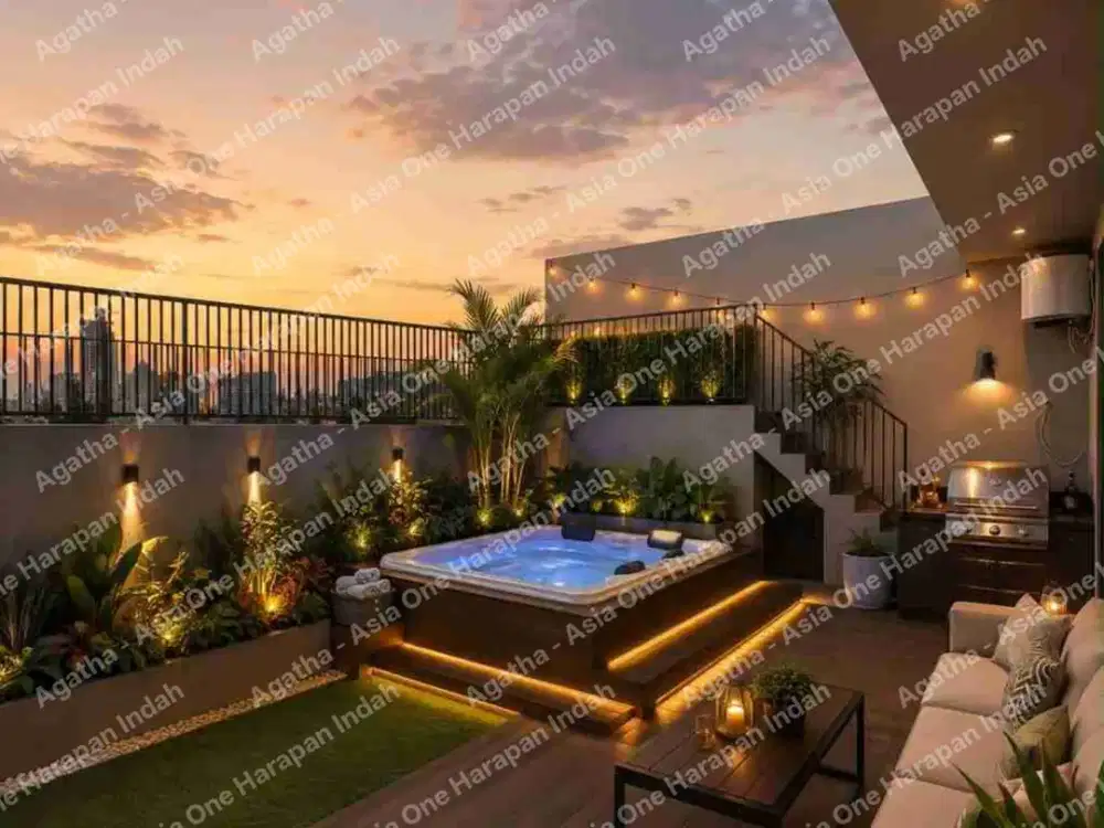 Rumah design arsitek Pulomas Jakarta Timur 5.9miliar