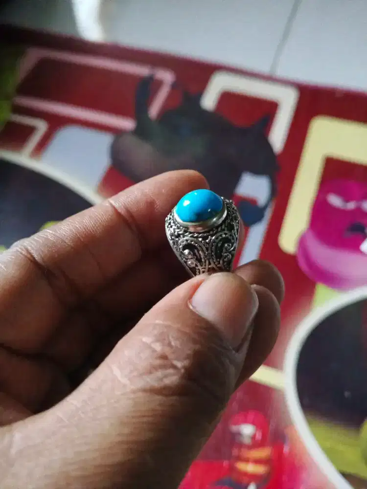 Pirus Persia dim 12X10X9 ring alpaka size 7