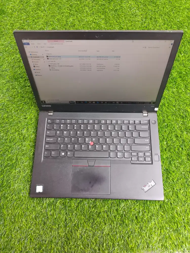 Lenovo thikpad L490 i5 gen 8 ram 8 gb ssd 256 siap pakai