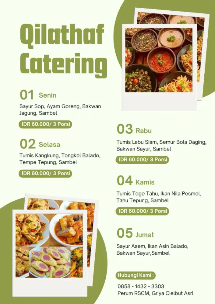 Menerima Catering Rantangan Rumahan/Kantor