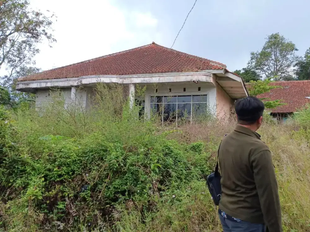 Lelang Murah Bangunan dan Lahan Luas Strategis di Raya Majalaya