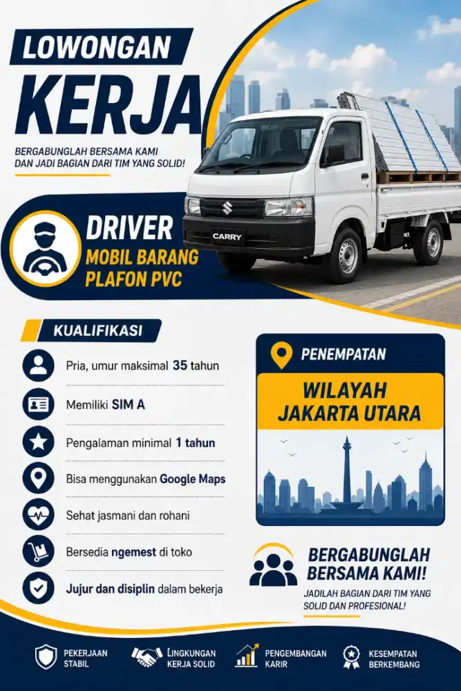 Driver mobil barang