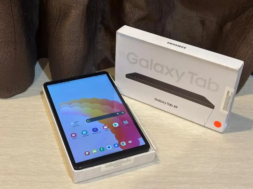 [Wifi/4G LTE] Samsung Tab A9 4/64 black SEIN tablet bisa sim card