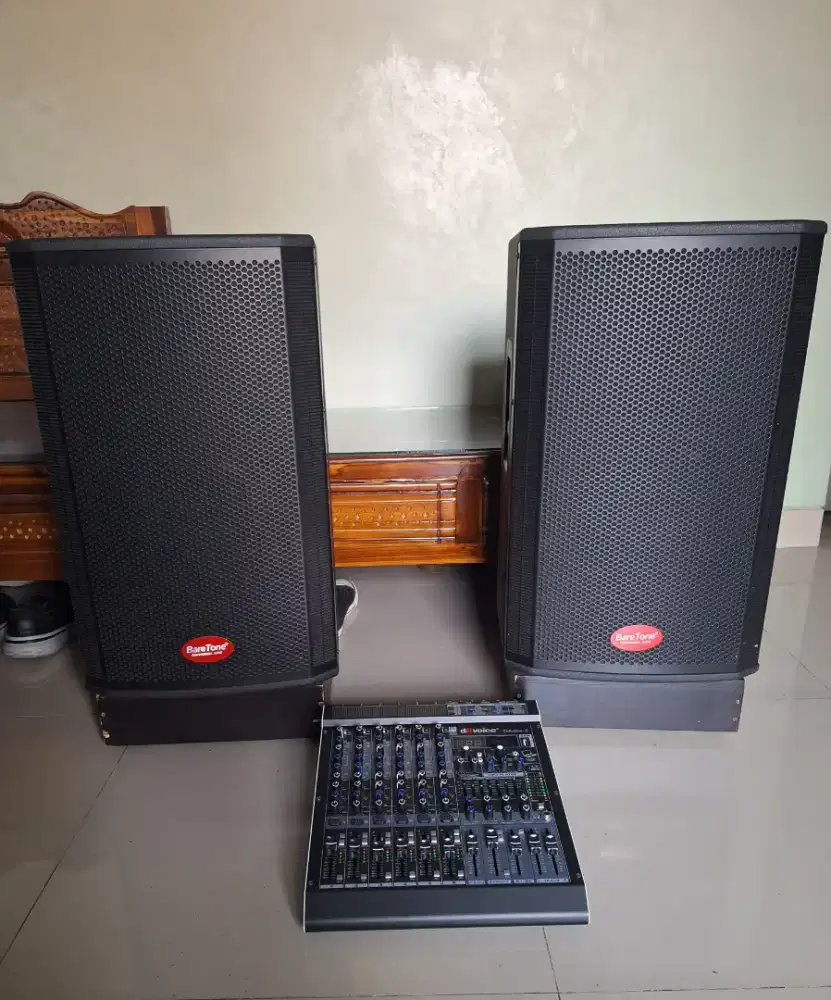 Speaker Aktif + Mixer