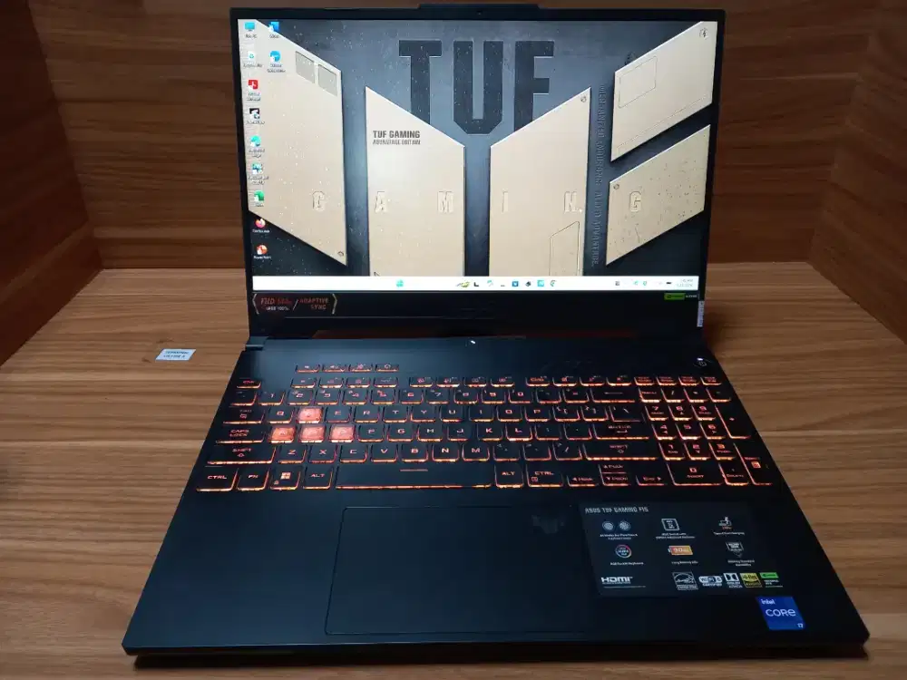 Asus TUF Gaming F15-FX507VV i7-13620H RTX 4060 VRAM 8GB RAM 16 GB DDR5