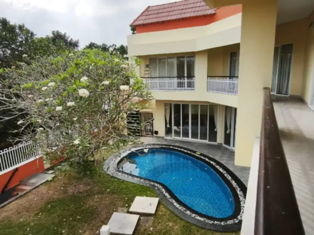 Exclusive villa seaview siap huni di Pecatu Indah Resort, Badung Bali